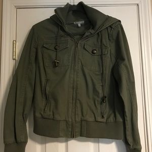 Army green jacket